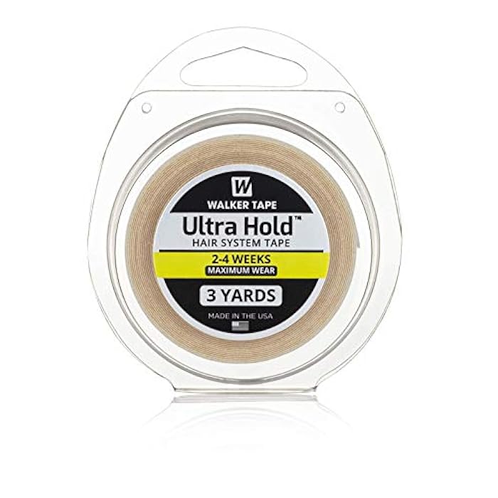 Walker Tape Ultra Hold Tape Roll For Hair System/Wigs Attachment (1'' -3 YDS)